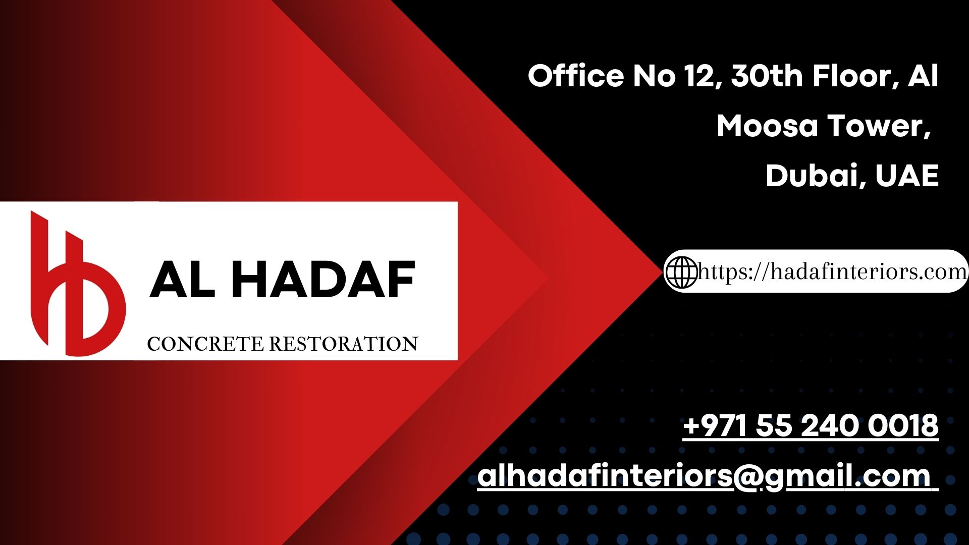 AL Hadaf Concrete Restoration Company in Dubai